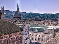 palazzo Carignano, Mole e piazza Carlo Alberto