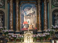 Altar Maggiore  interno chiesa S. Carlo