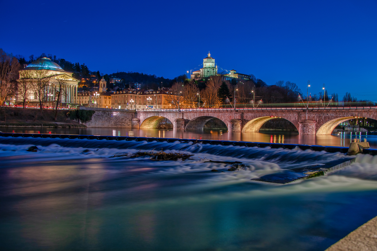 Gran Madre, Cappuccini e ponte Vittorio Emanuele I