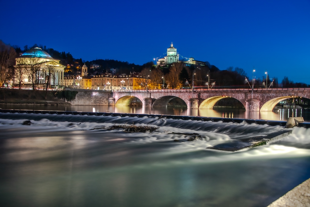 Gran Madre, Cappuccini e ponte Vittorio Emanuele I