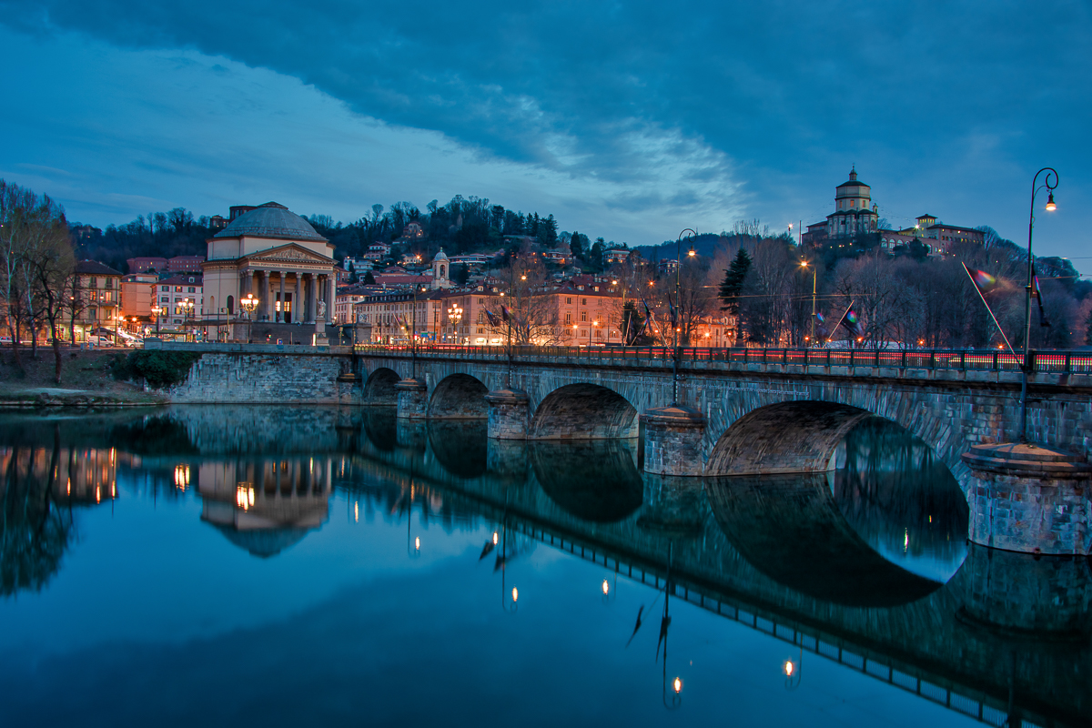 Gran Madre, Cappuccini e ponte Vittorio Emanuele I