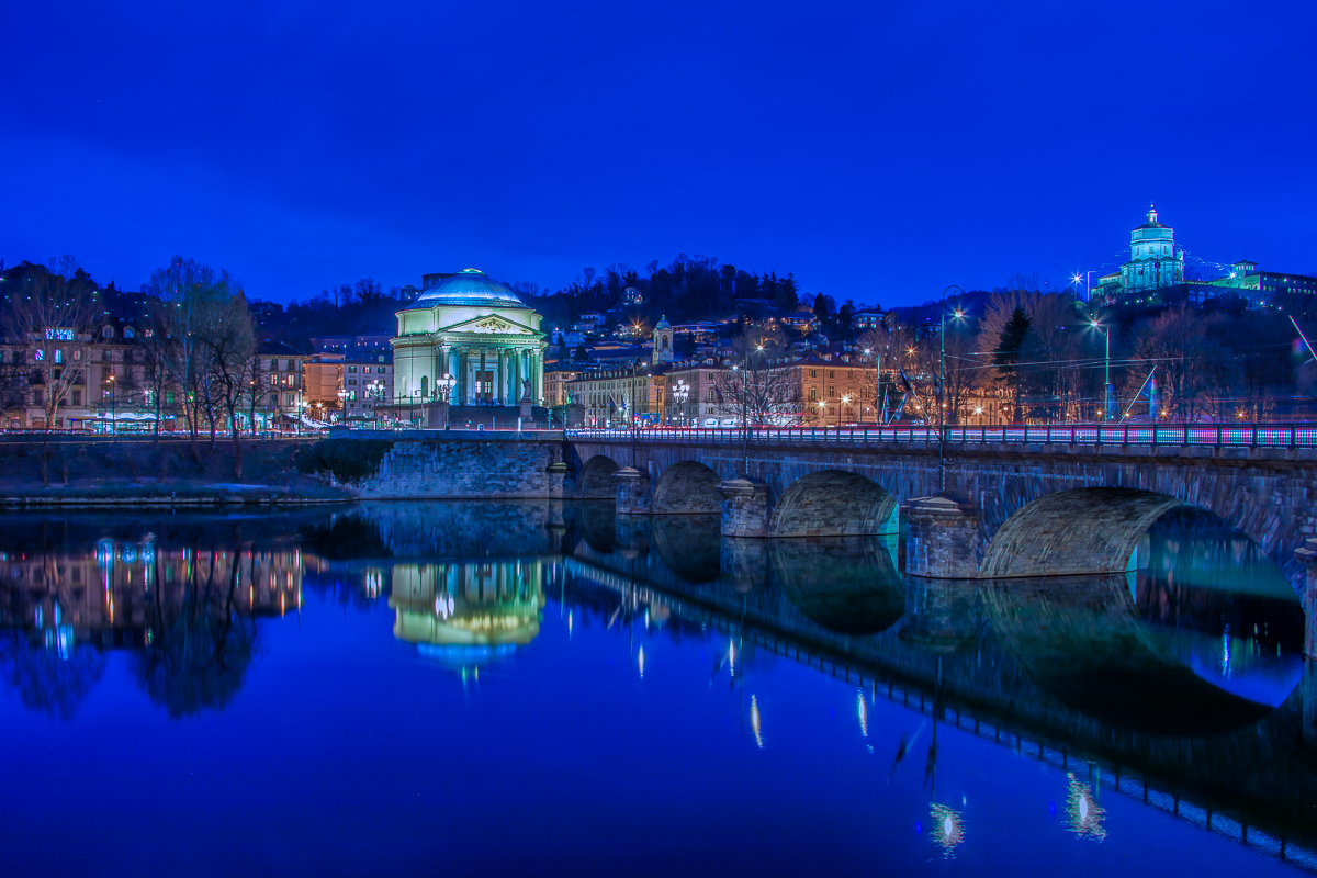 Gran Madre, Cappuccini e ponte Vittorio Emanuele I