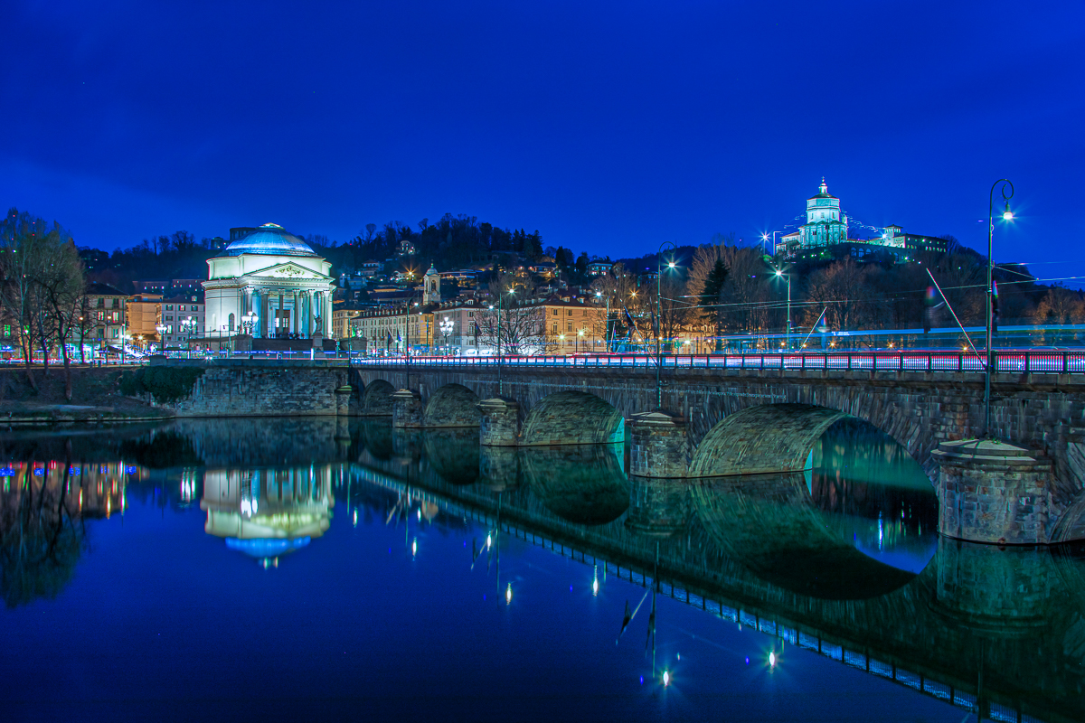 Gran Madre, Cappuccini e ponte Vittorio Emanuele I