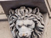Leone della Cisterna  via Maria Vittoria 12 particolare del Palazzo Cisterna sede della Provincia