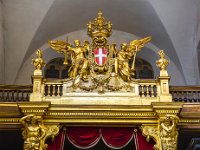 Tribuna Reale    Particolare della Tribuna Reale