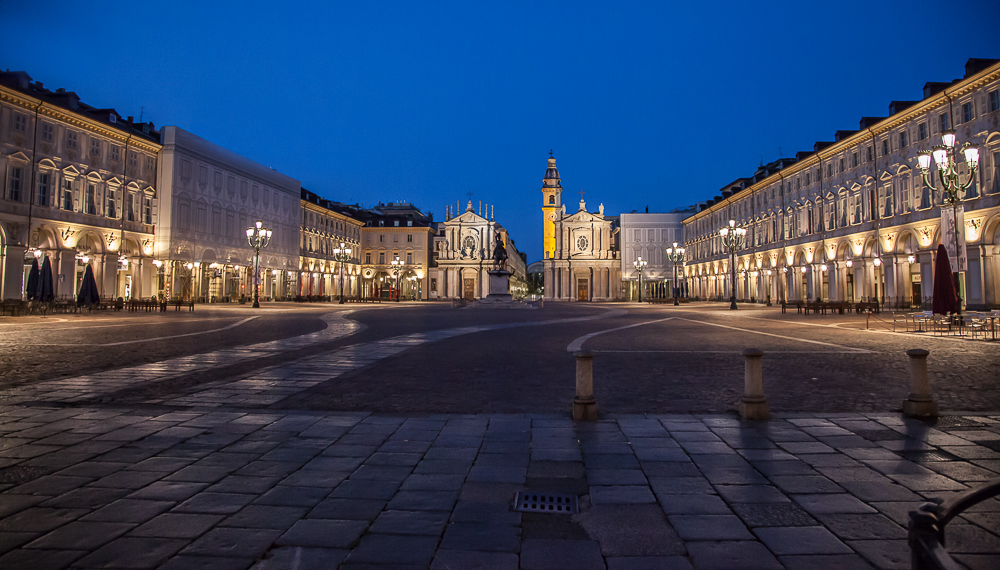 Piazza San Carlo.