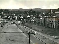 1950 : piazza Vittorio old bn anni 1950