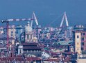 SS. Trinità (via Garibaldi), Stadium, campanili  Spirito Santo e Consolata