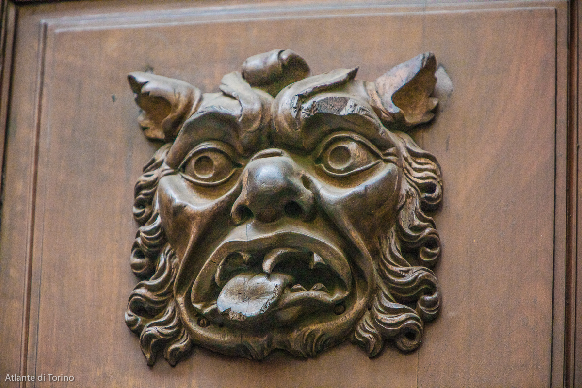 palazzo Lascaris via Alfieri 15, mascherone