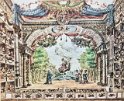 il teatro di corte ristrutturato dallo Juvarra nel 1723 poi bruciato